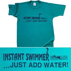 Vintage 90s Jerzees Single Stitch Instant Summer T-shirt